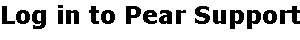 Log in to Pear Support