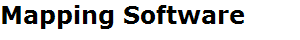 Mapping Software