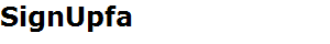 SignUpfa