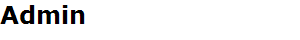 Admin