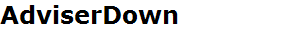 AdviserDown